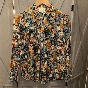 Sezane Floral Multicolor Women’s Blouse (cotton/silk)